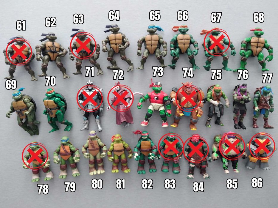 Екшън Фигурки Teenage Mutant Ninja Turtles TMNT Костенурките Нинджа
