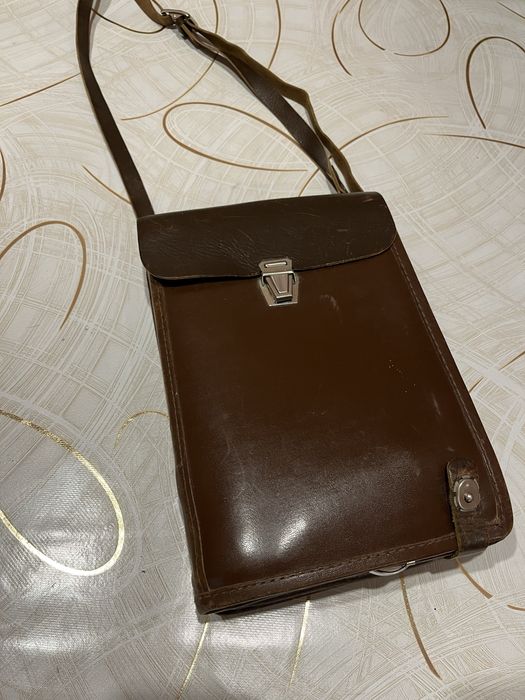 Офицерский планшет, Кожа