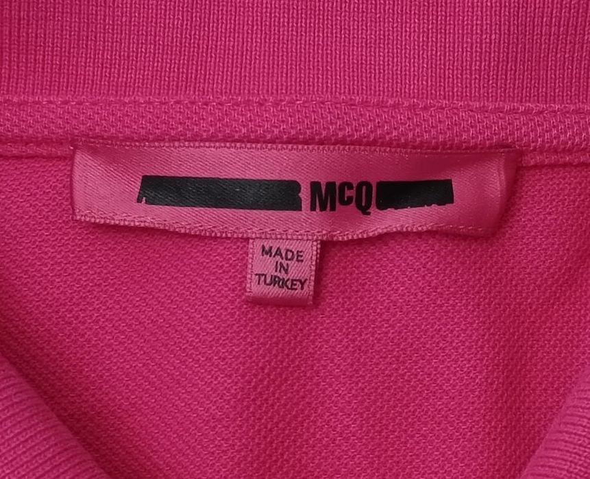 Alexander McQueen Polo Shirt оригинална тениска L памук поло фланелка