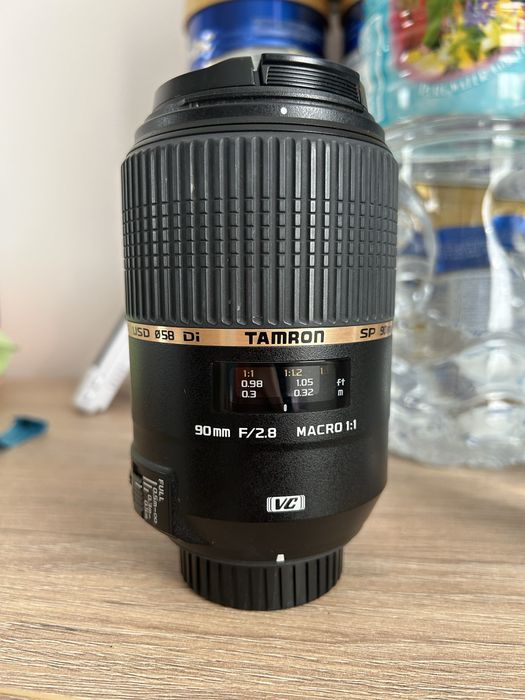Tamron SP 90mm f/2.8 Di Macro за никон