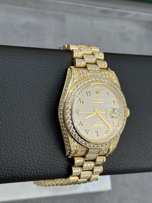 Rolex Date-Just Arabic Ice Out 41mm ETA 3135