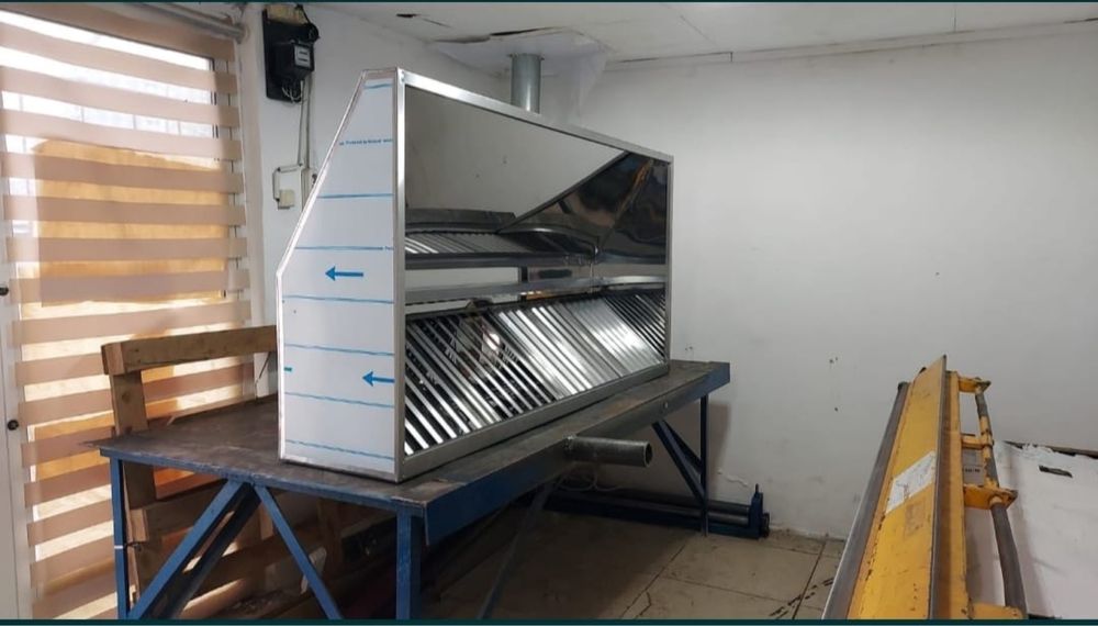 Вытяжные зонты,  нержавейка