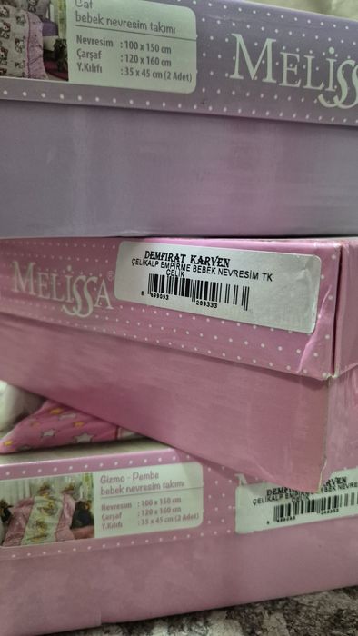 постельное белье в манеж melissa