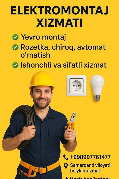 Elektrik ximzati 24/7