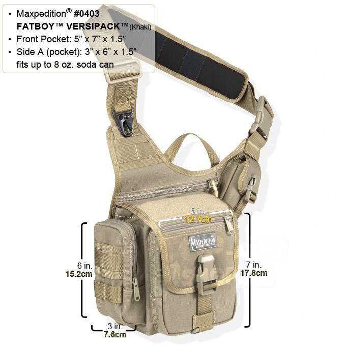 Чанта Maxpedition FATBOY VERSIPACK, Khaki