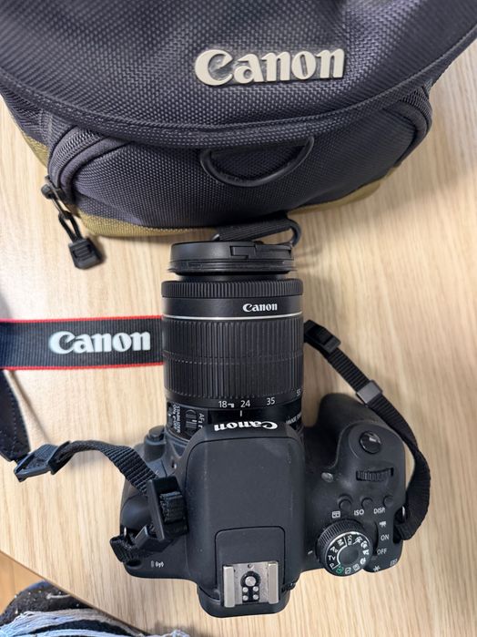 Canon EOS 750D + 18-55mm IS STM + оригинална чанта