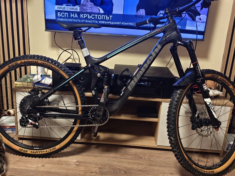 Карбонов Ендуро велосипед Bianchi Ethanol 27.5 НАМАЛЕНА ЦЕНА ДО 15.01