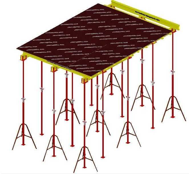 Teleskopik tokchalar, galvanizli. Стойка, домкрат