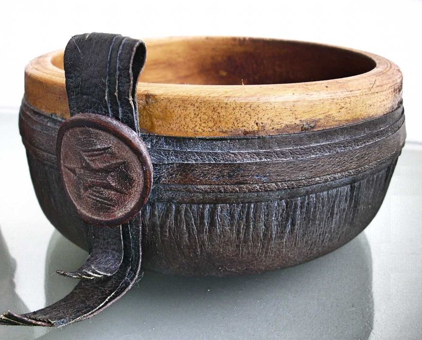 Моливник и гаванка ест.кожа комплект