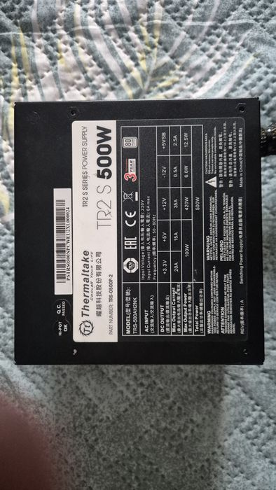 блок питания Thermaltake на 500вт