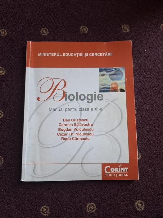 Manual Biologie clasa a XI-a