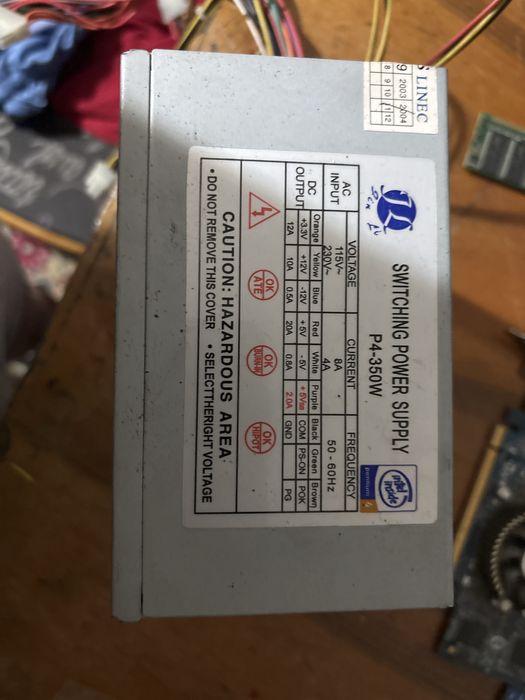 Продам Старые комплектующие