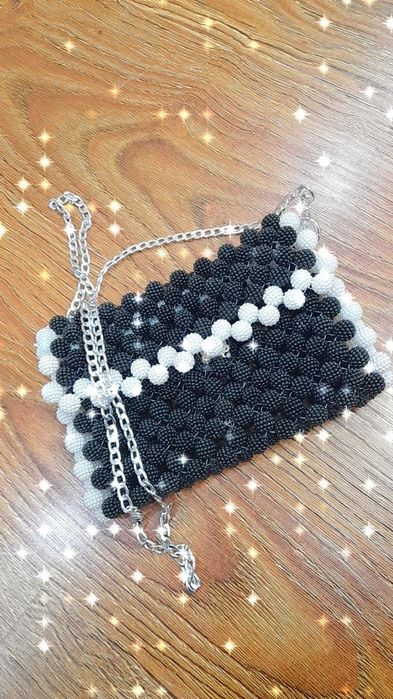 Сумка из бусин..