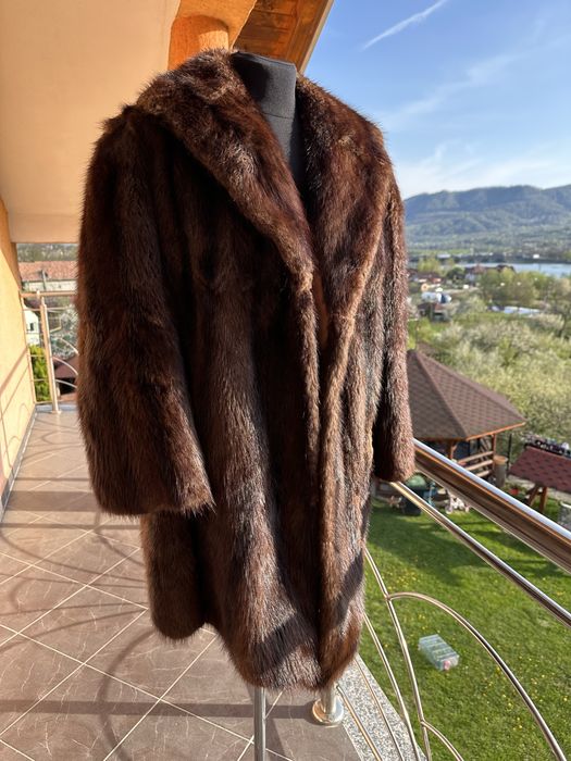 Blana naturala nutrie, marime L-XL