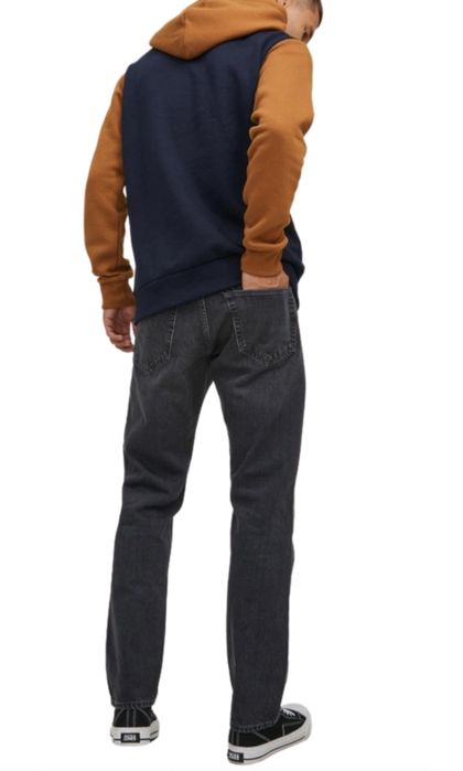 Нови Мъжки Черни Дънки Jack & Jones с Етикет