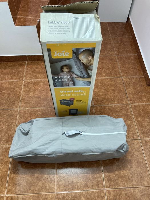 Pachet Co sleeping  Joie kubbie Sleep + 3 saltele  incluse (stare excelenta)