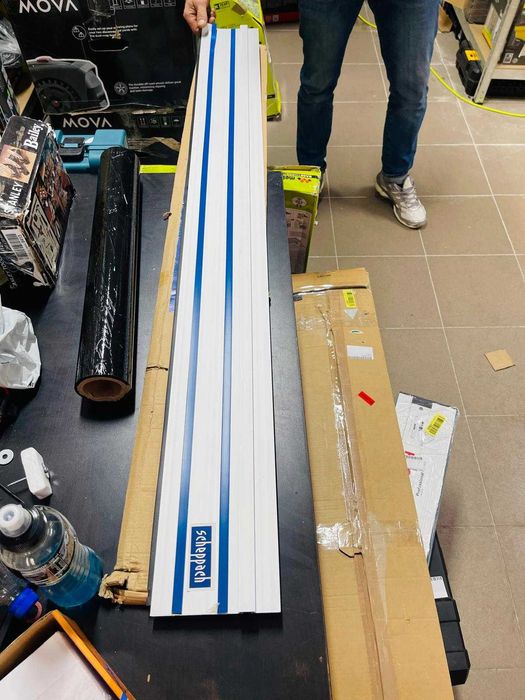 Sina de ghidaj pentru circular PL45 Scheppach SCH4901803702, 1400 mm