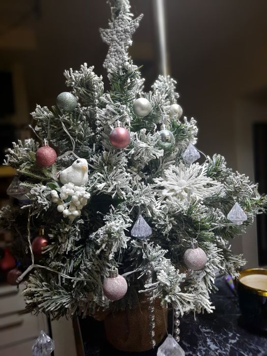 Decoratiune Copacul vietii si bradulet