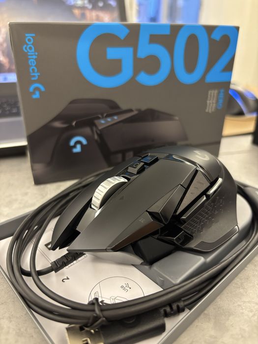 Mouse gaming Logitech G502 Hero 25K DPI, Negru