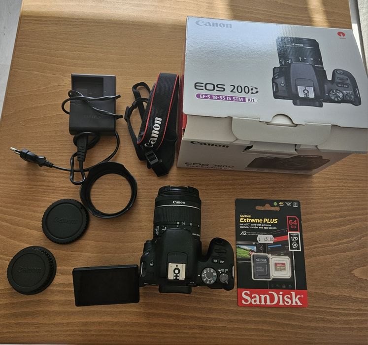 Canon EOS 200D (SL2) + Nifty-fifty и бонус SD