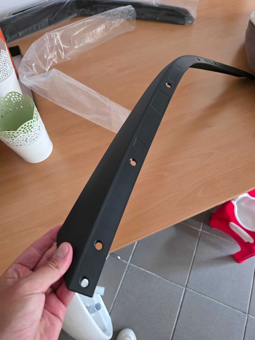 Set 4 extensii overfendere Jeep Wrangler JL / JLU 2018+ (aripi înalte) - NOI, sigilate