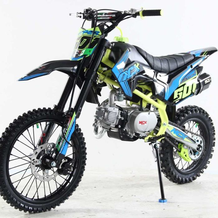 Motocicleta cross NCX Vyper25 17/14" 125cc 4T benzina negru/verde/fluo