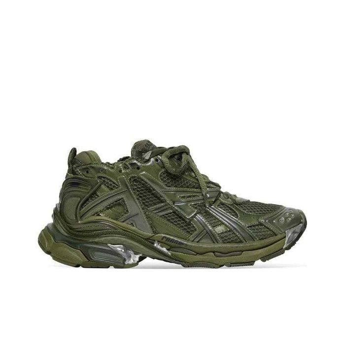 Мъжки зелени маратонки Balenciaga runner ID:206