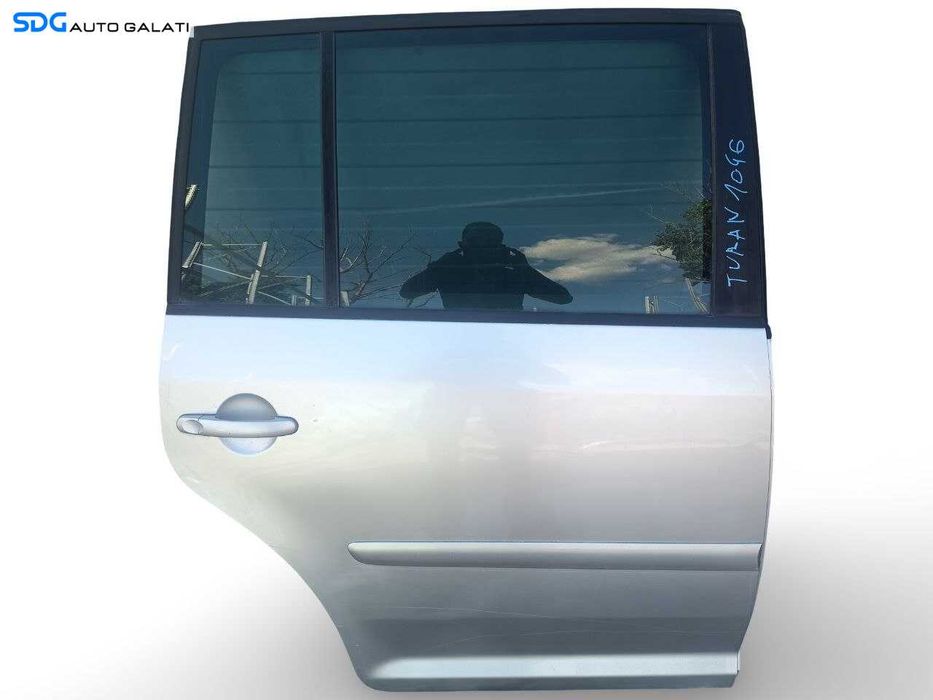 Usa Usi Portiera Portiere Dreapta Spate Dezechipata Volkswagen Touran 1T1 2003 - 2010 Culoare Argintiu LA7W [LN0372]
