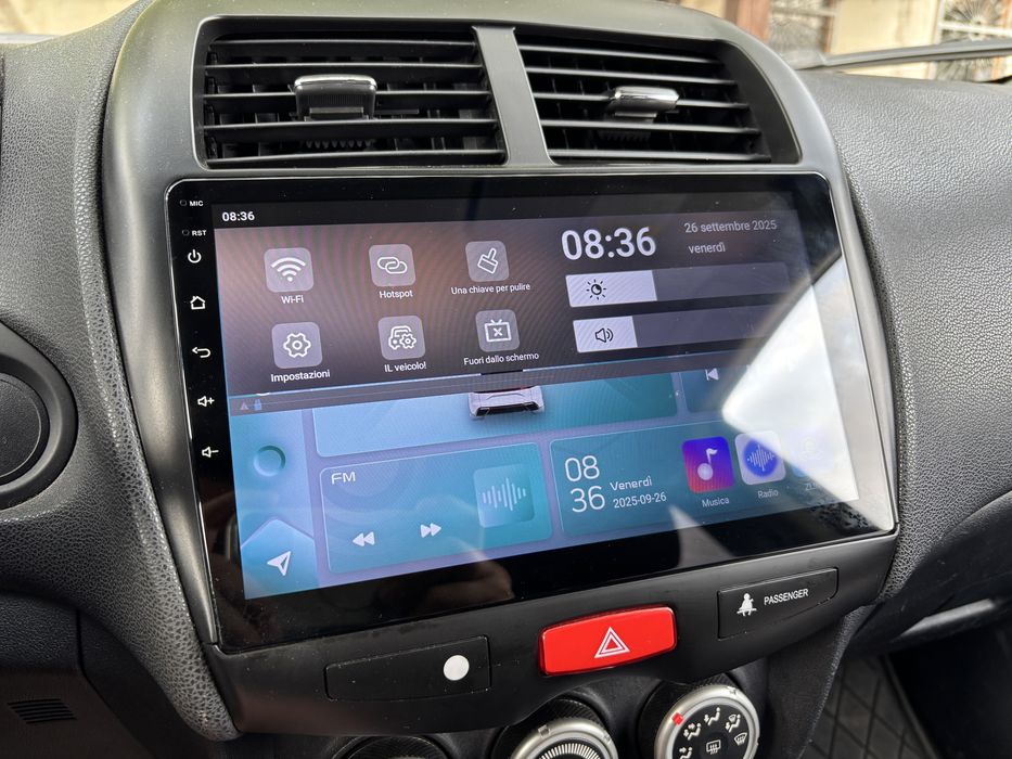 Mitsubishi ASX навигация и конзола