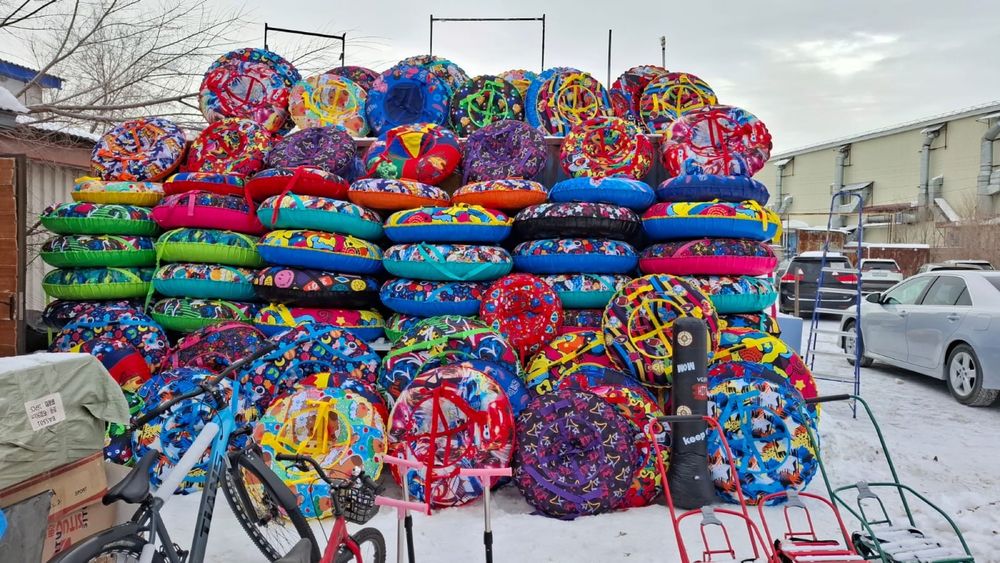 Тюбинг ватрушка сани