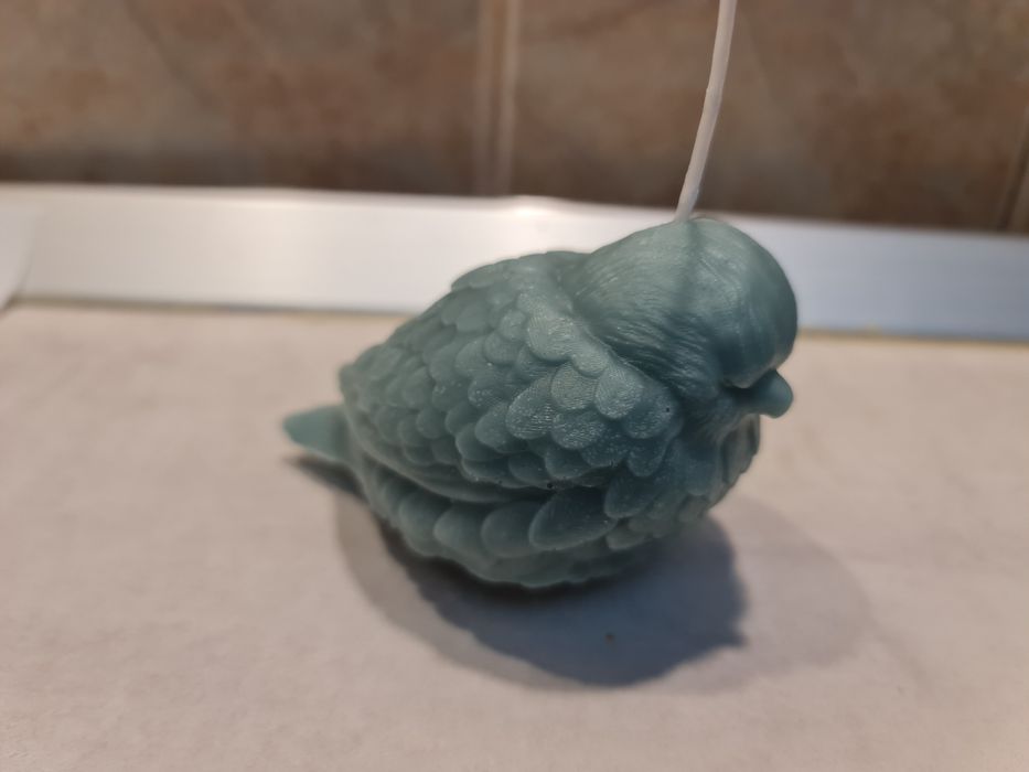 Lumanare tip papagal