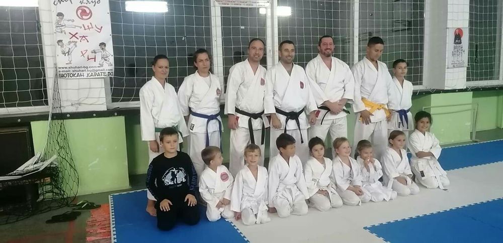 Тренировки Шотокан карате-до