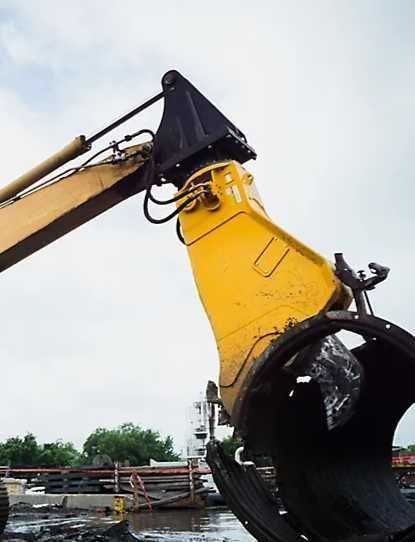 Foarfeca - Pulverizator pentru fier vechi excavatoare Liebherr nou