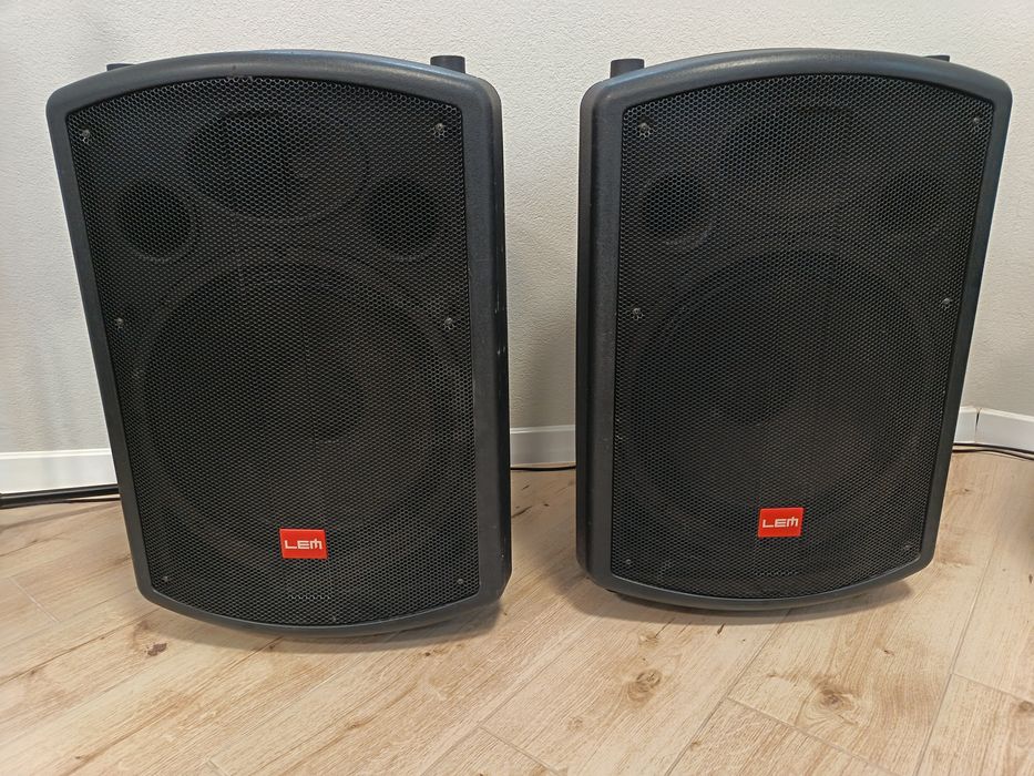 Behringer stație amplificare mixer și boxe active Lem