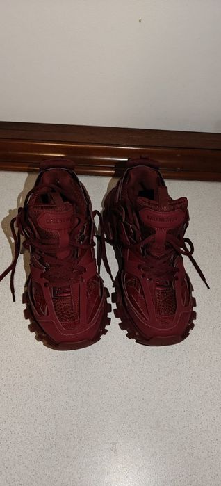 Balenciaga Track originali nr 39 sneakers luxury burgundy