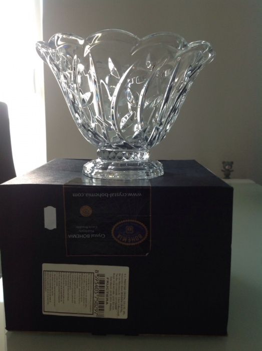 Fructiera cristal Bohemia