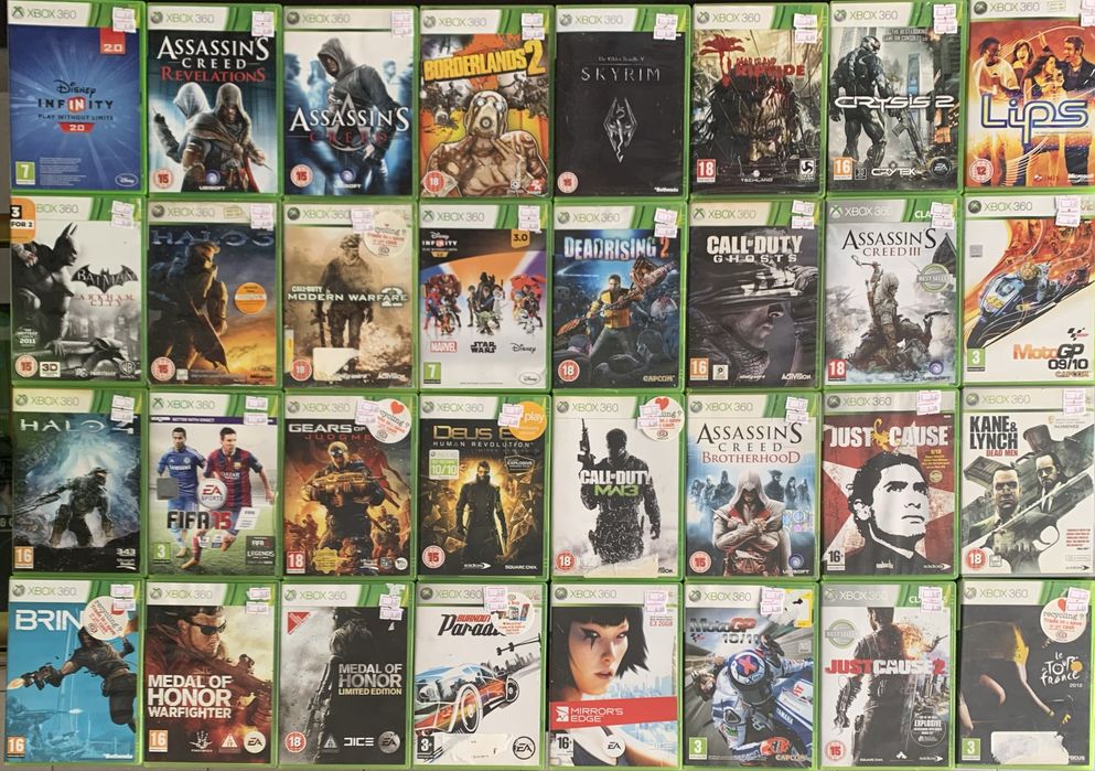 Xbox 360 игри Xbox 360 - Само 3.07€ (6.00лв) - промоция