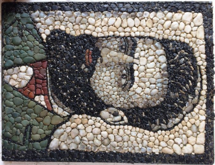 Мозайки В.Левски Х. Ботев, Раковски Ахат и Турмалин-големи 70 см