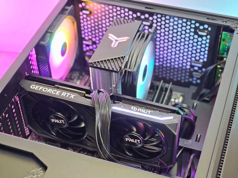 RTX 5060/Ryzen 7-5700X/RAM 32GB/SSD 1TB/Чисто Нов+Гаранция!