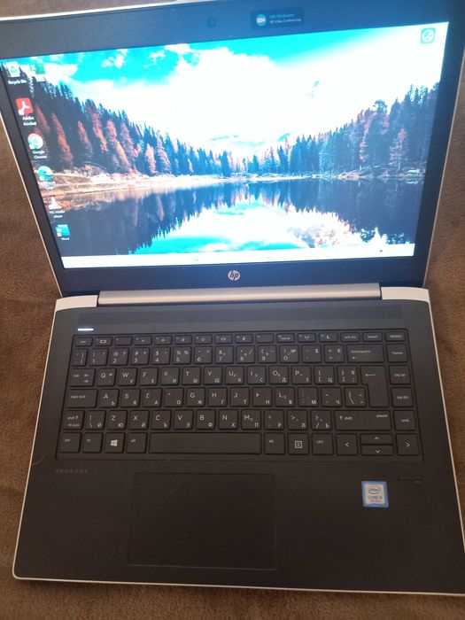 HP ProBook G5 - 14,4 ''  i5-7200U 8GB RAM 256GB  SSD - перфектен
