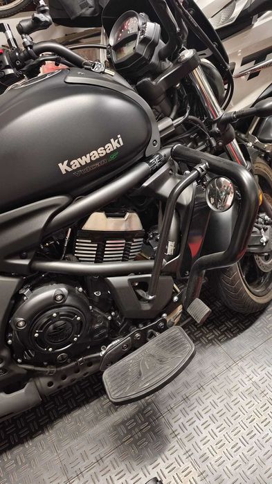 Vulcan S 650 ABS hibernează in garaj încălzit