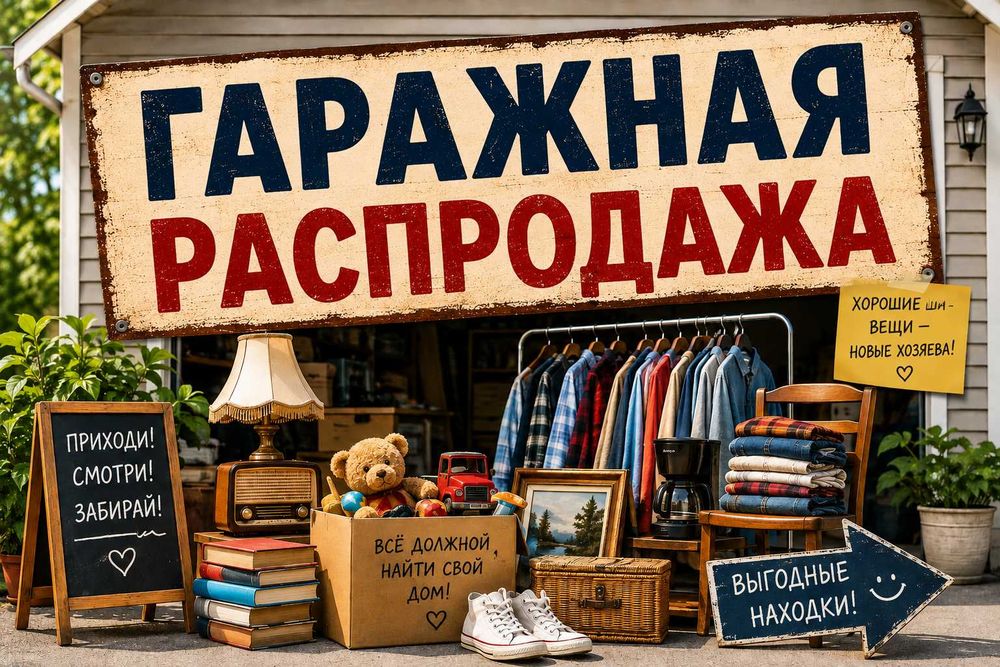 Гаражная распродажа