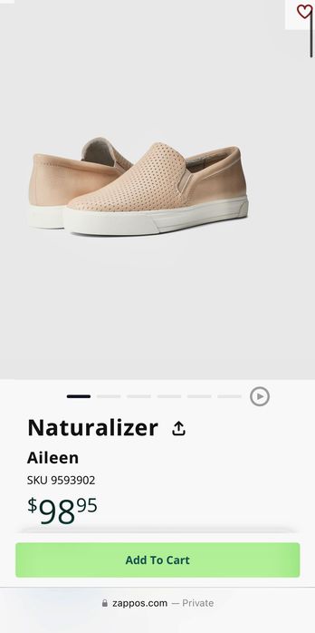 Naturalizer, Aileen. Кожаные кеды из США. Оригинал. Разм 40.5 и 42