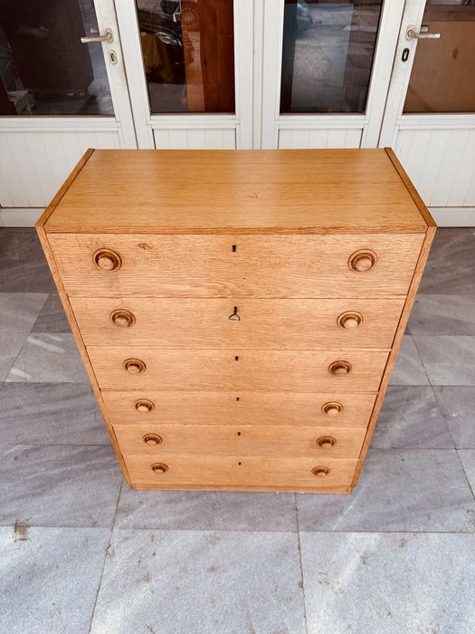 Винтидж скрин от масив – скандинавски стил (Швеция)