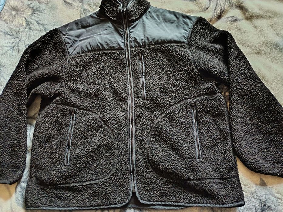 Пушистая мужская толстовка размер XL