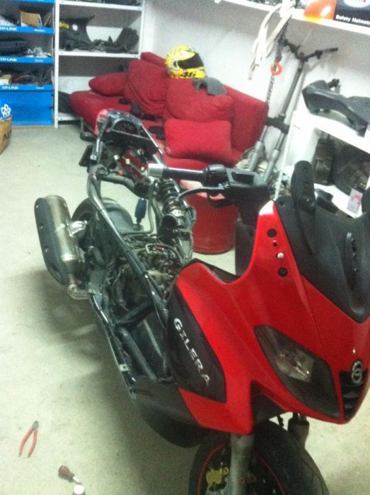 Gilera Nexus 500 на Части