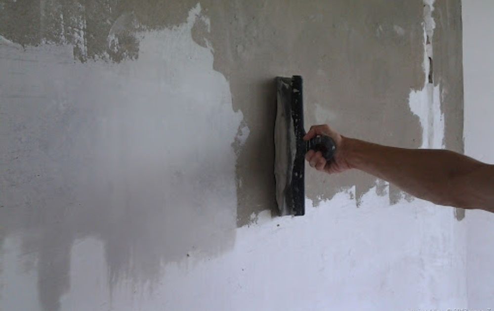 Шпатлёвка, штукатурка стен