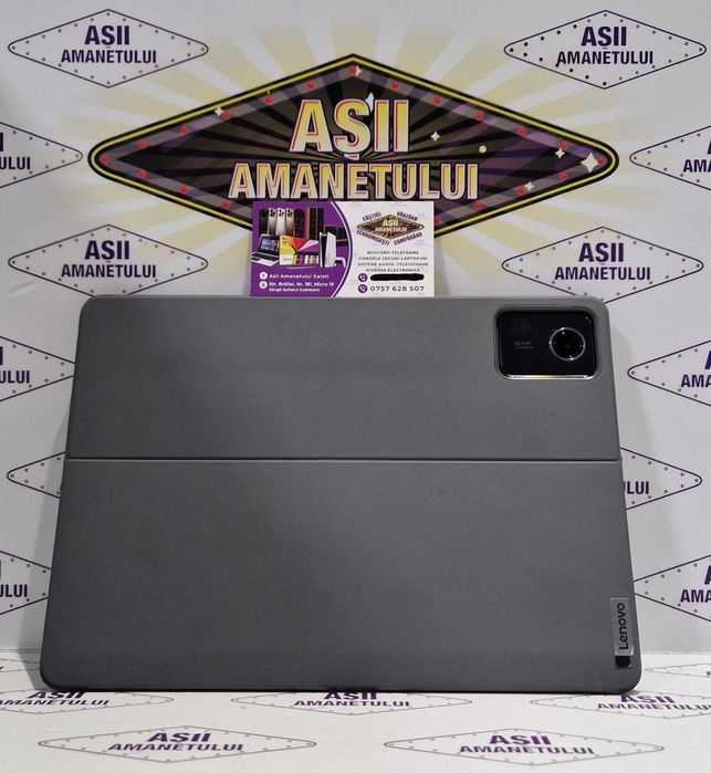 Tableta LENOVO Tab M11, 8GB RAM, 128GB, Wi-Fi + SIM cu husa si Pen