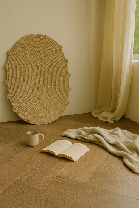 Ръчно изработен килим, юта!