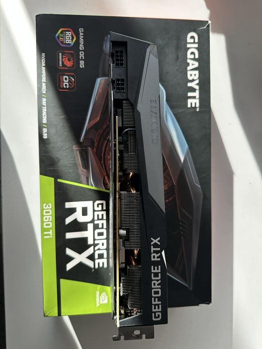 Видео карта Gigabyte RTX 3060TI 8GB